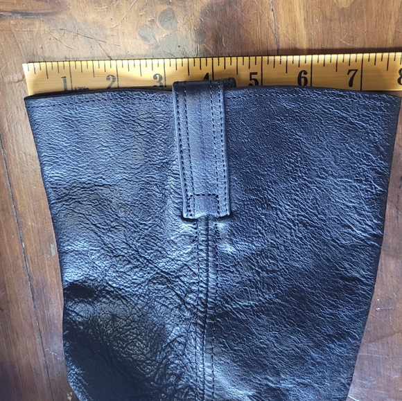 Frye Black Leather Harness Boots - Picture 7 of 16